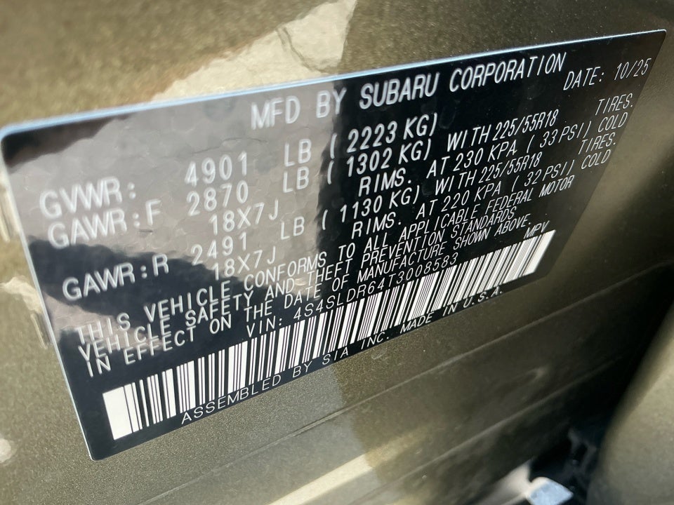 2026 Subaru Forester Limited