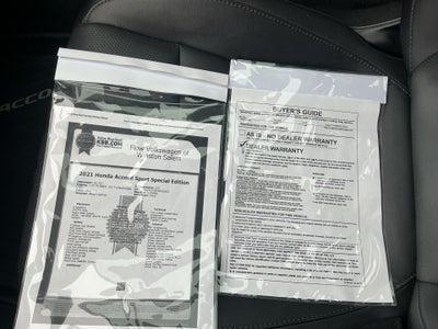 2021 Honda Accord Sport Special Edition