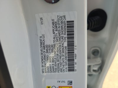 2026 Honda Civic Hatchback Sport