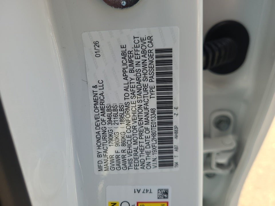 2026 Honda Civic Hatchback Sport