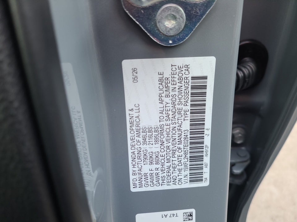 2026 Honda Civic Hatchback Sport