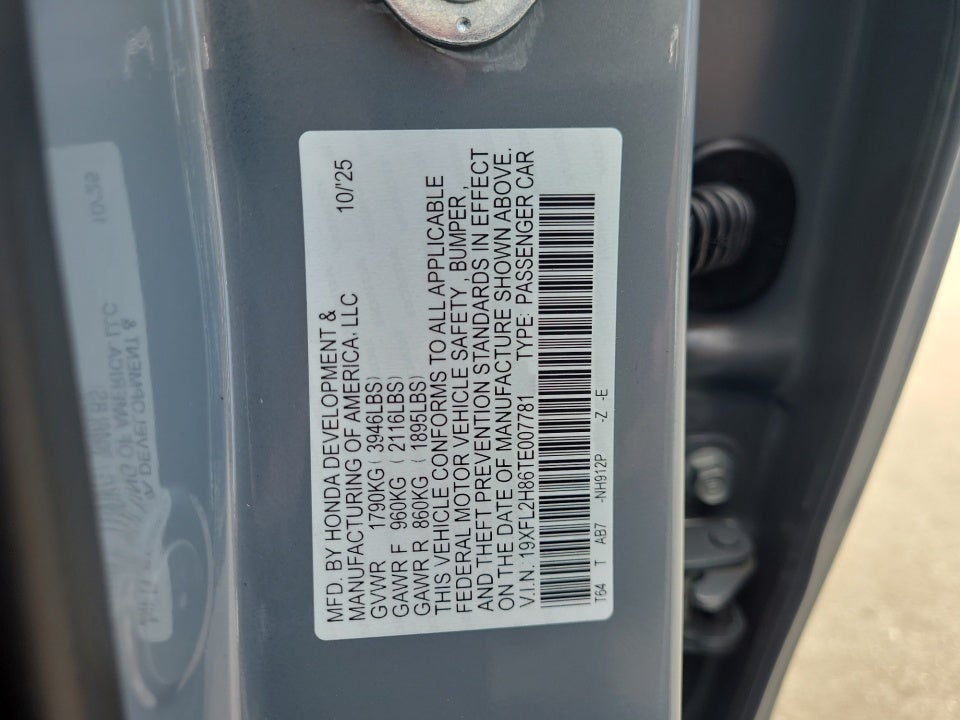 2026 Honda Civic Hatchback Sport