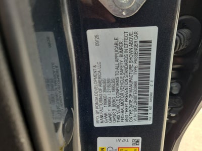 2026 Honda Civic Hatchback Sport