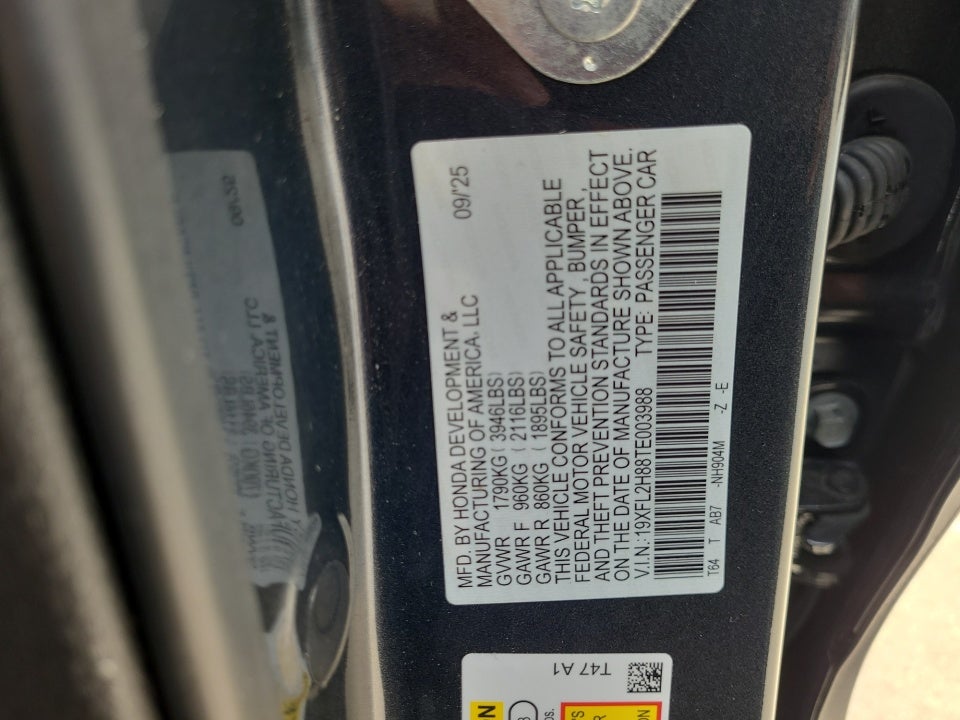 2026 Honda Civic Hatchback Sport
