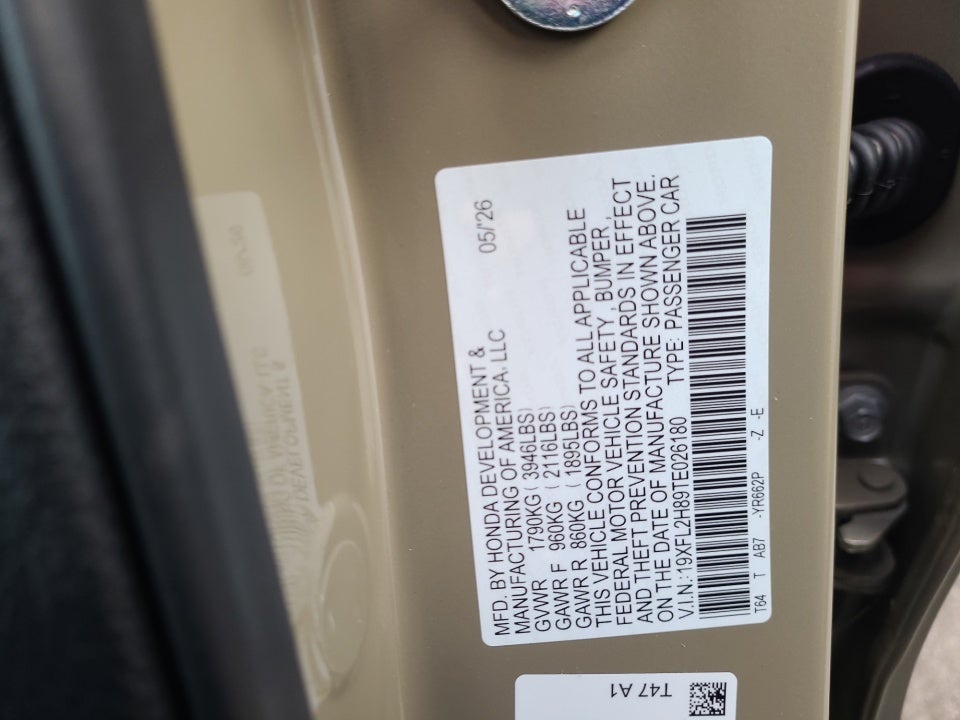 2026 Honda Civic Hatchback Sport