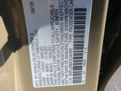 2026 Honda Civic Hatchback Sport