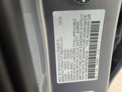 2026 Honda Civic Hybrid Sport