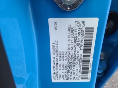 2026 Honda Civic Hybrid Sport Touring