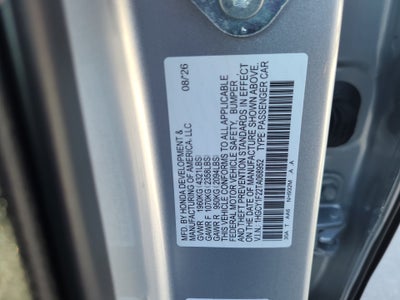 2026 Honda Accord Sedan LX
