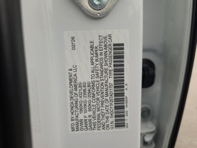 2026 Honda Accord Sedan LX