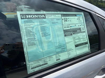2026 Honda Accord Sedan LX