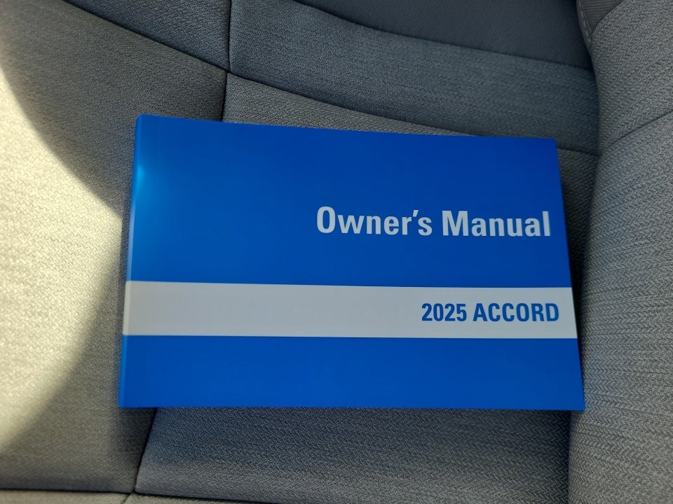 2025 Honda Accord Sedan SE