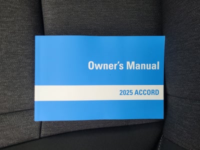 2025 Honda Accord Sedan SE