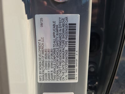 2025 Honda Accord Hybrid Sport