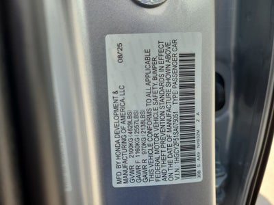 2025 Honda Accord Hybrid Sport