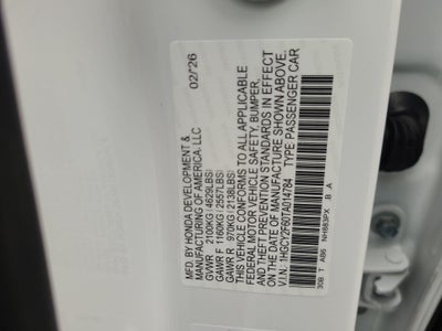 2026 Honda Accord Hybrid EX-L