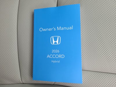 2026 Honda Accord Hybrid EX-L