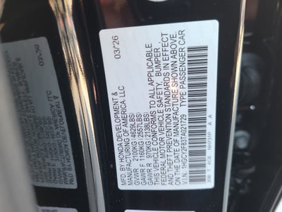 2026 Honda Accord Hybrid Touring