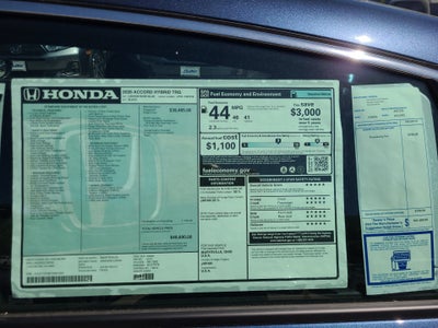 2026 Honda Accord Hybrid Touring