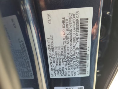 2026 Honda Accord Hybrid Touring