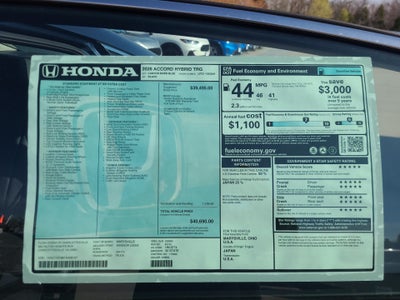 2026 Honda Accord Hybrid Touring