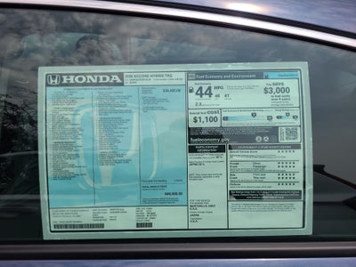 2026 Honda Accord Hybrid Touring