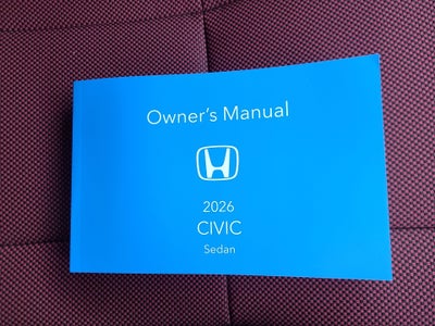 2026 Honda Civic Si Manual