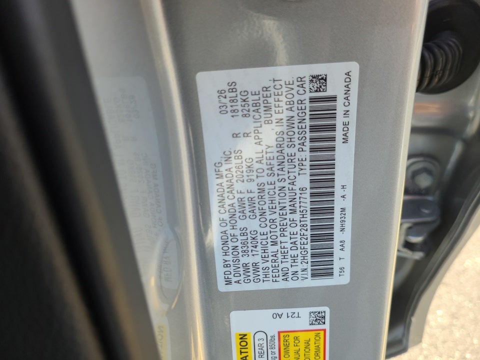 2026 Honda Civic Sedan LX