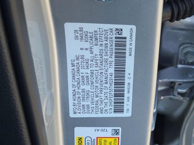 2026 Honda Civic Sedan Sport