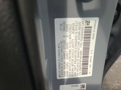 2026 Honda Civic Sedan Sport