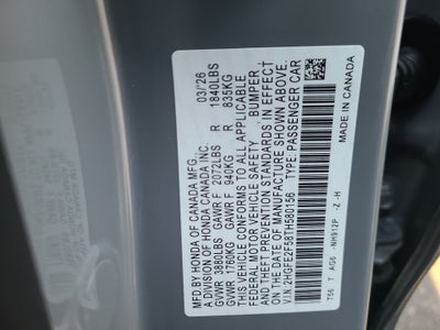 2026 Honda Civic Sedan Sport