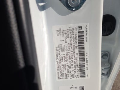 2026 Honda Civic Hybrid Sport