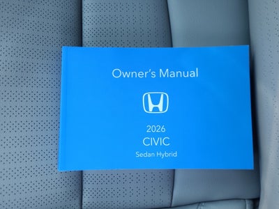 2026 Honda Civic Hybrid Sport