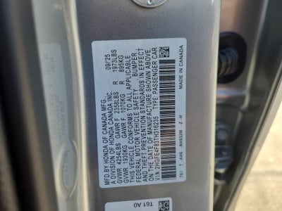 2026 Honda Civic Hybrid Sport