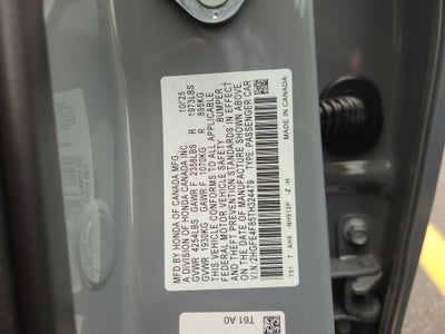 2026 Honda Civic Hybrid Sport