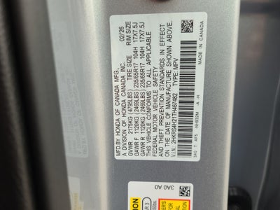 2026 Honda CR-V LX AWD