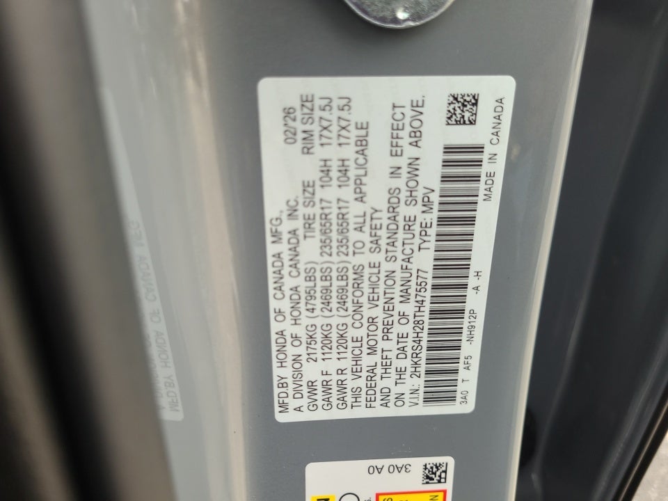 2026 Honda CR-V LX AWD