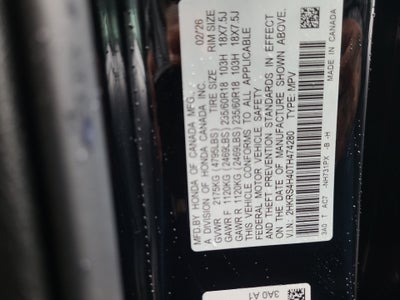 2026 Honda CR-V EX AWD