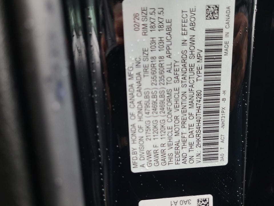 2026 Honda CR-V EX AWD