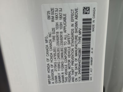 2026 Honda CR-V EX AWD