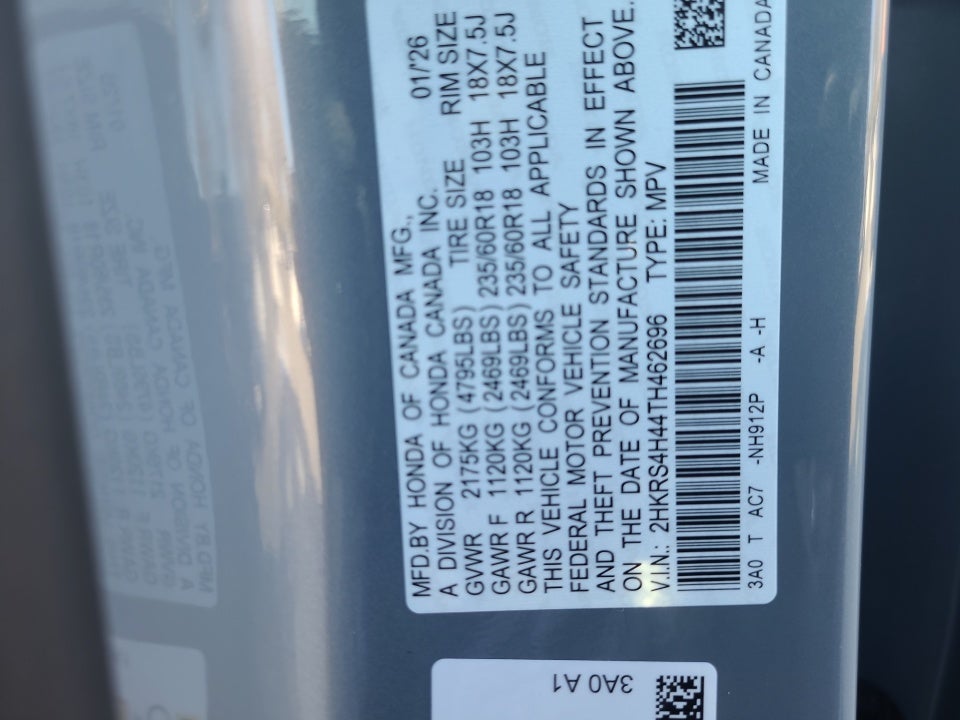 2026 Honda CR-V EX AWD