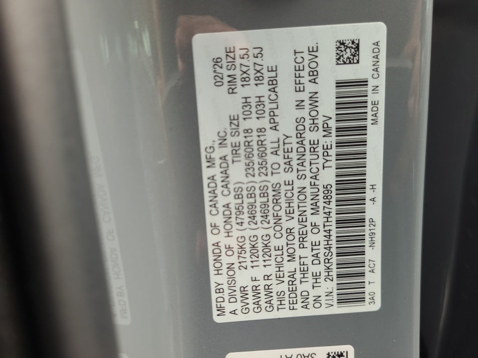 2026 Honda CR-V EX AWD