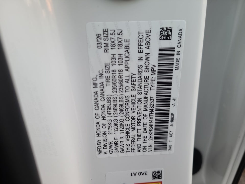 2026 Honda CR-V EX AWD