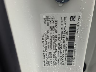 2026 Honda CR-V EX-L AWD