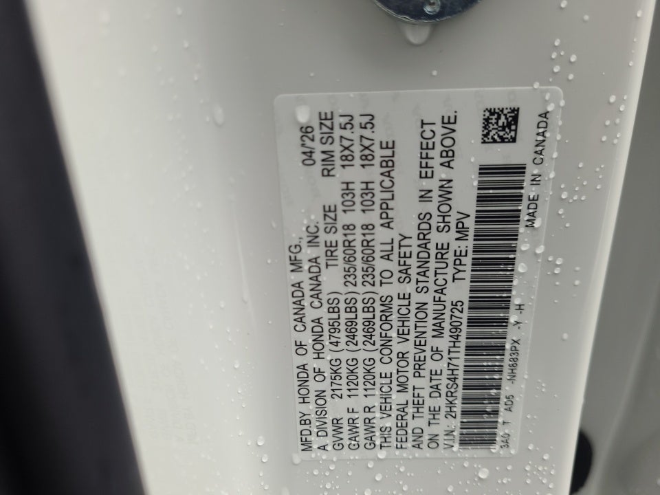 2026 Honda CR-V EX-L AWD