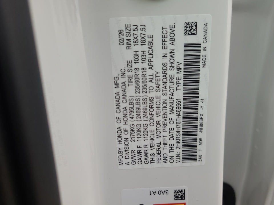 2026 Honda CR-V EX-L AWD