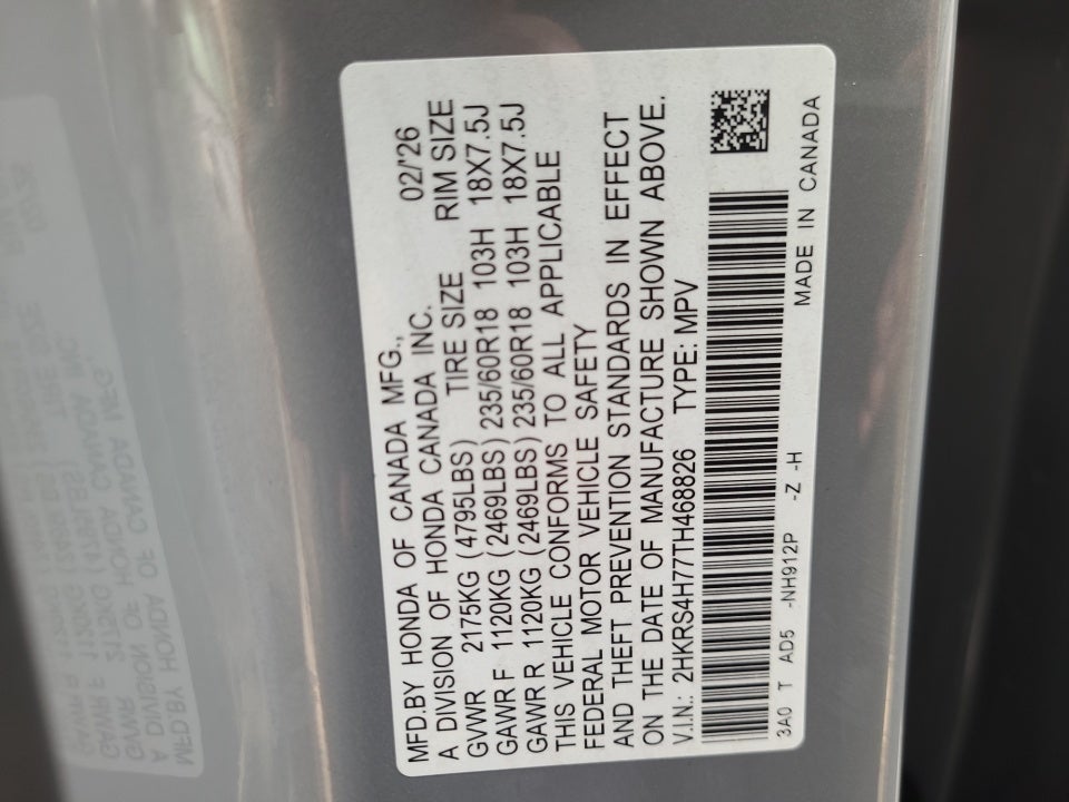 2026 Honda CR-V EX-L AWD