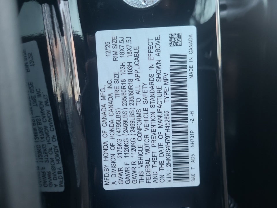 2026 Honda CR-V EX-L AWD