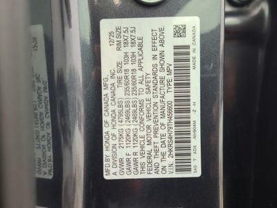 2026 Honda CR-V EX-L AWD