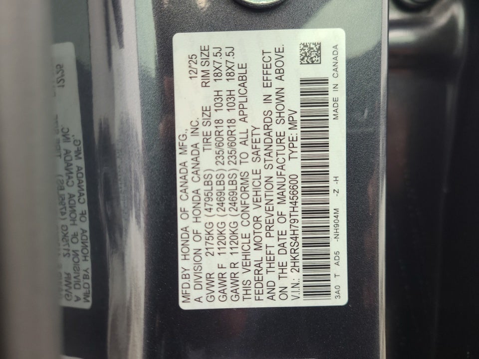 2026 Honda CR-V EX-L AWD